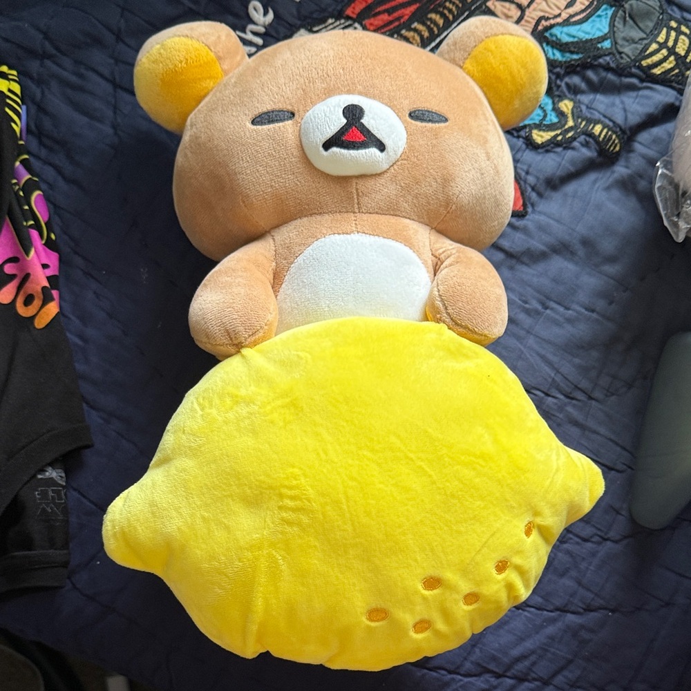 Rilakkuma w/ Lemon Plush Toy